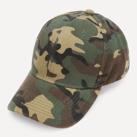LST - OLIVE Print Baseball cap - Picture 1 of 3